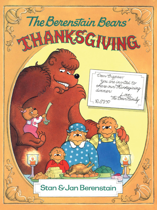 Title details for The Berenstain Bears' Thanksgiving by Stan Berenstain - Available